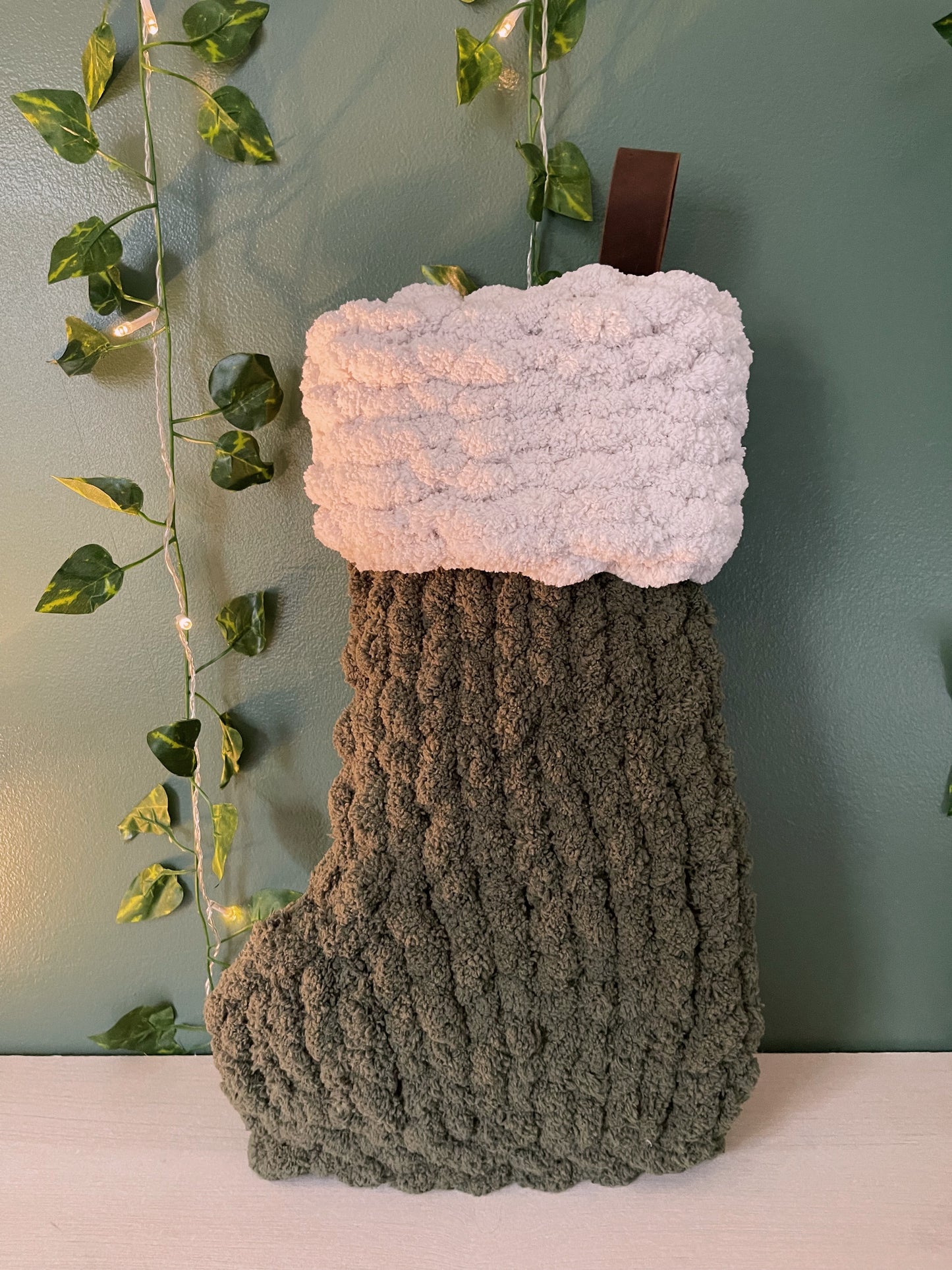 Chunky Knit Stocking