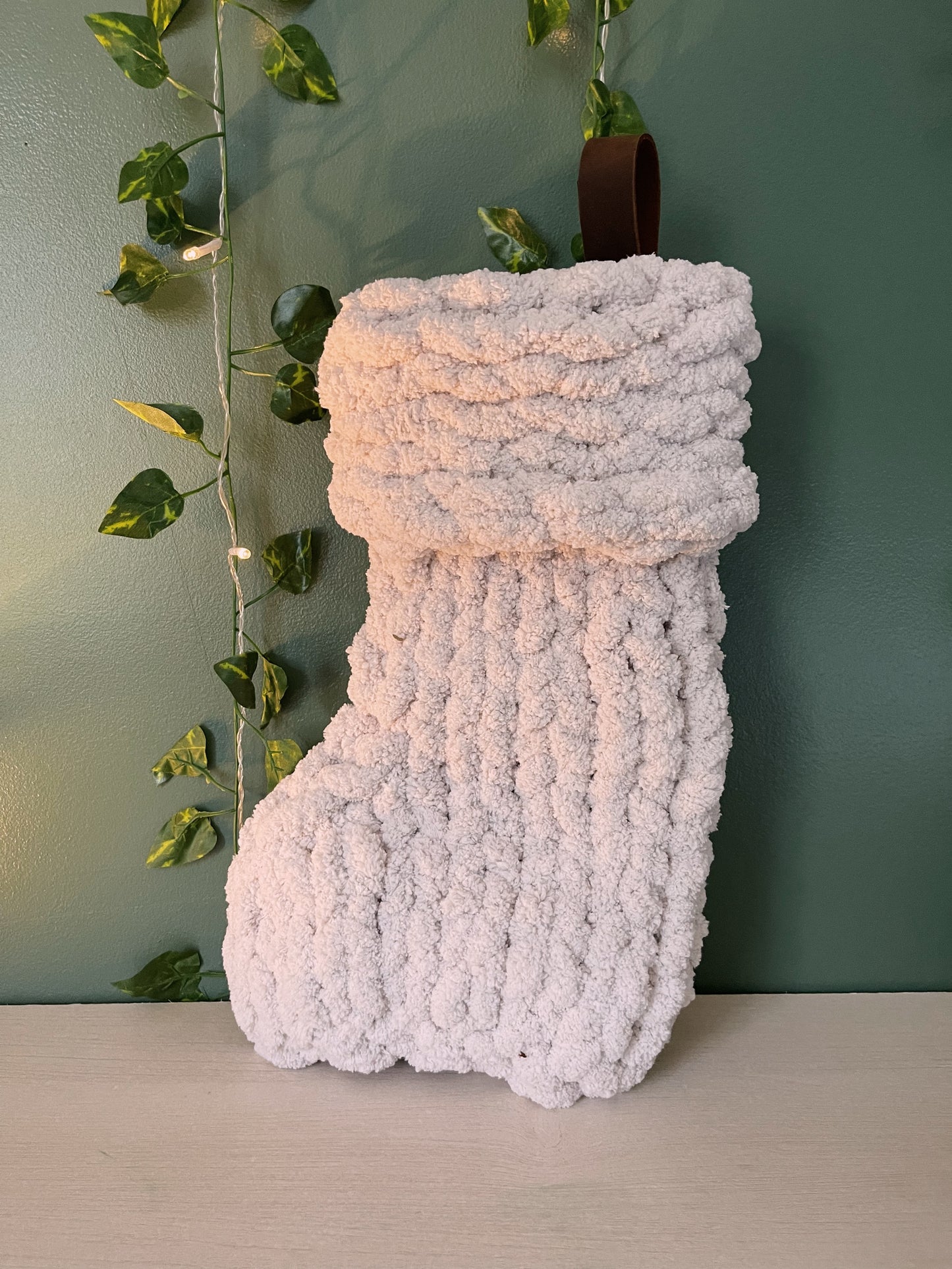 Chunky Knit Stocking