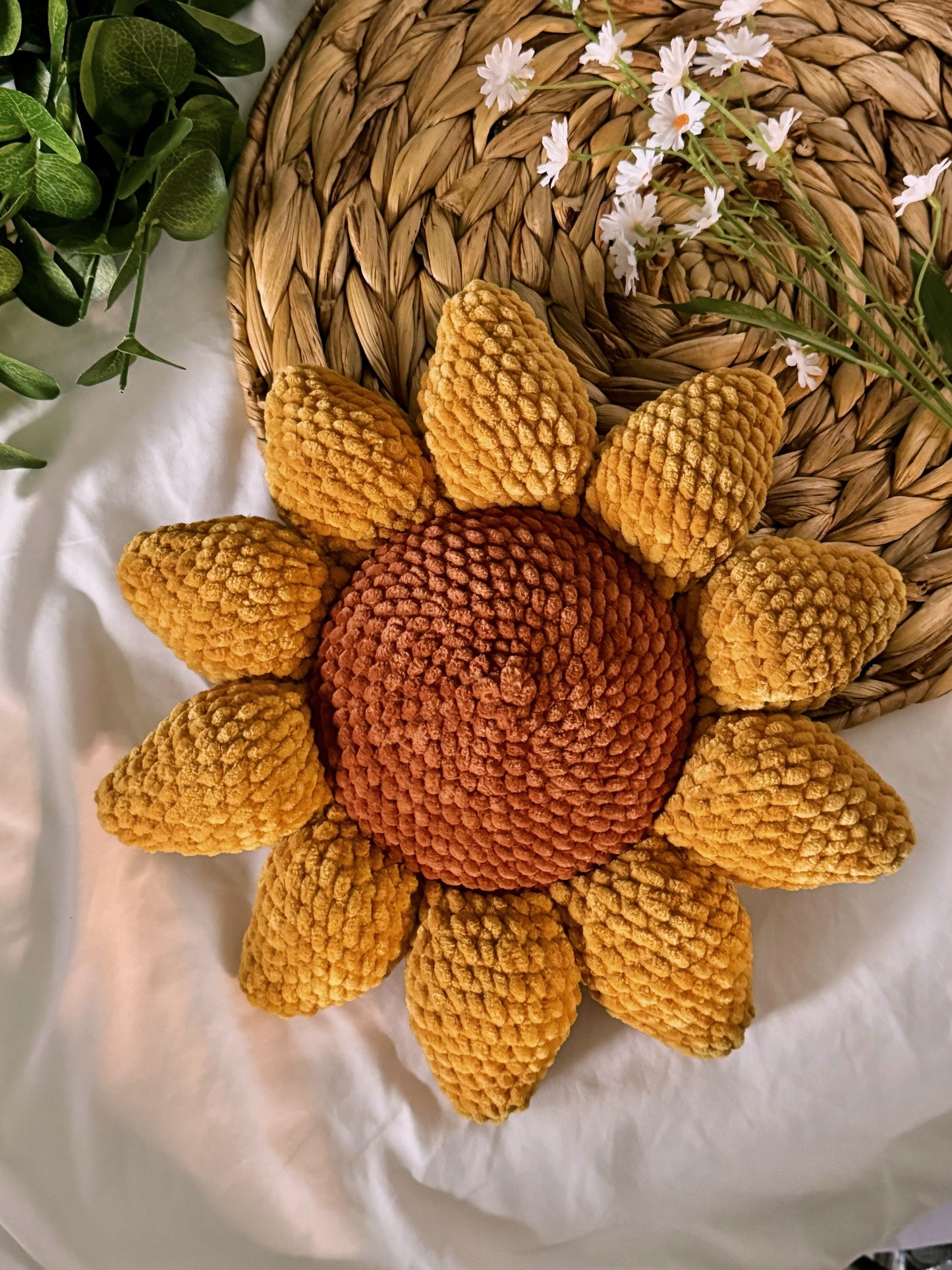 Sunflower Throw Pillow